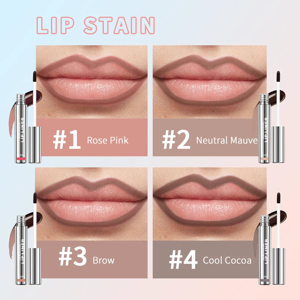 Pout & Peel: Waterproof Tattoo Lip Stain & Contour Tint 4